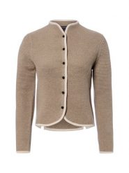 Franco Callegari Sweter z wełny Kobiety beżowy, M. Brązowe swetry klasyczne damskie Franco Callegari, m, z dzianiny, bez kołnierzyka. Za 399.95 zł.