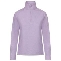 Trespass Meadows damska bluza mikropolarowa półgolf, półzamek, paski. Fioletowe bluzy bez kaptura damskie Trespass, s, z polaru. Za 83.65 zł.