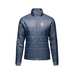 Kurtka puchowa Black Diamond Solution 2.0. Brązowe kurtki męskie Black Diamond, bez wzorów, z puchu, sportowe, bez kaptura. Za 851.50 zł.