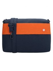 Beagles Torebka "Nova" w kolorze pomarańczowo-granatowym - 27 x 19 x 8,5 cm rozmiar: onesize. Niebieskie torebki klasyczne damskie Beagles, bez wzorów, z materiału, bez dodatków. Za 78.99 zł.