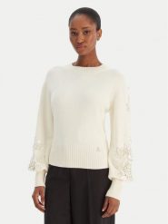 Artigli Sweter ACMA002804 Écru Regular Fit. Swetry klasyczne damskie Artigli, l, z wiskozy, bez kołnierzyka. Za 299.99 zł.