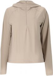 Bluza damska z kapturem Athlecia Amisa. Szare bluzy sportowe damskie Athlecia, uniwersalny, bez wzorów, z materiału, bez ramiączek, długie, z kapturem. Za 229.50 zł.