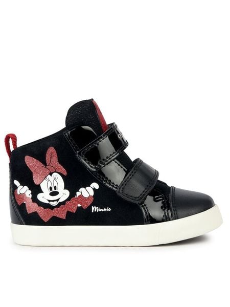 Geox Sneakersy B Kilwi Girl B36D5D 022HH C0048 M Czarny. Czarne buty sportowe dziewczęce Geox, bez wzorów, ze skóry, bez zapięcia. Za 169.99 zł.