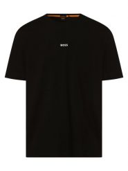 BOSS Orange T-shirt Mężczyźni Bawełna czarny, L. Czarne t-shirty męskie Boss Orange, l, bez wzorów, z bawełny, bez kołnierzyka. Za 249.95 zł.