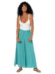 Aller Simplement Spodnie w kolorze turkusowym rozmiar: 34-40. Niebieskie spodnie materiałowe damskie Aller Simplement, bez wzorów, z bawełny. Za 78.99 zł.