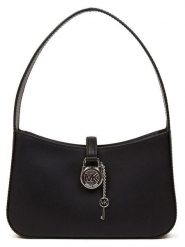 Michael Kors Skórzana torebka w kolorze czarnym - 23 x 14 x 5 cm rozmiar: onesize. Czarne torebki klasyczne damskie Michael Kors, bez wzorów, z materiału, bez dodatków. Za 587.99 zł.