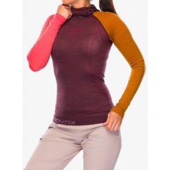 Bluza termoaktywna damska Ortovox 120 Competition Light Hoody. Czerwone bluzy bez kaptura damskie ORTOVOX. Za 403.99 zł.
