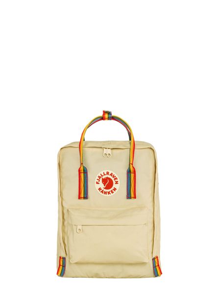 Plecak turystyczny Fjällräven Kanken Rainbow. Zielone plecaki damskie Fjällräven, bez wzorów, z włókna. Za 411.39 zł.