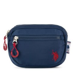 Saszetka nerka U.S. Polo Assn. Niebieskie saszetki męskie U.S. Polo Assn. Za 65.99 zł.