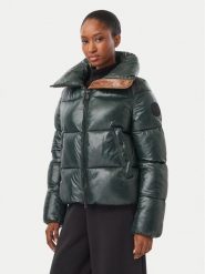Save The Duck Kurtka zimowa D39370W LOVE21 Zielony Regular Fit. Zielone kurtki damskie SAVE THE DUCK, na zimę, bez wzorów, z syntetyku, bez kaptura. Za 1,509.00 zł.