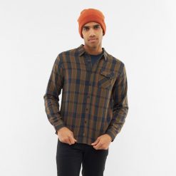 Koszula męska VIKING Shamrock Bamboo Man granatowa. Niebieskie koszule męskie VIKING, m, bez wzorów, bez kołnierzyka, bez ramiączek. Za 229.90 zł.