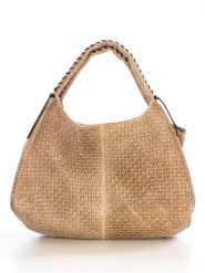 Lucca Baldi Skórzana torebka "Pitigliano" w kolorze szarobrązowym - 41 x 34 x 30 cm rozmiar: onesize. Brązowe torebki klasyczne damskie Lucca Baldi, bez wzorów, z materiału, bez dodatków. Za 347.99 zł.