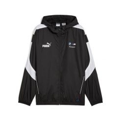 Kurtka wodoodporna Puma Bmw Mms Mt7. Czarne kurtki męskie Puma, s, bez wzorów, z dresówki, eleganckie, bez kaptura. Za 309.50 zł.