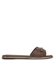 Aldo Klapki Alamassi 14190496 Brązowy. Brązowe klapki damskie Aldo, bez wzorów, ze skóry, bez obcasa. Za 229.99 zł.