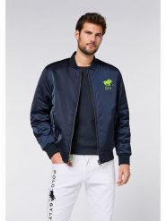 Polo Sylt Dwustronna kurtka w kolorze granatowo-zielonym rozmiar: M. Niebieskie kurtki męskie Polo Sylt, m, bez wzorów, bez kaptura. Za 175.67 zł.