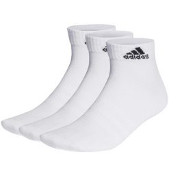 Skarpety adidas Thin and Light Ankle Socks 3P. Białe skarpetki męskie Adidas, bez wzorów. Za 50.00 zł.
