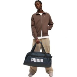 Torba Puma Challenger Aop Medium Sports Bag Pu 58L, Dla obu płci. Niebieskie torebki klasyczne damskie Puma, bez wzorów, z poliesteru, bez dodatków. Za 290.00 zł.