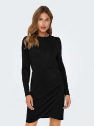 ONLY Sukienka w kolorze czarnym rozmiar: XS. Czarne sukienki damskie Only, xs, bez wzorów, bez kołnierzyka, bez ramiączek, mini. Za 52.79 zł.