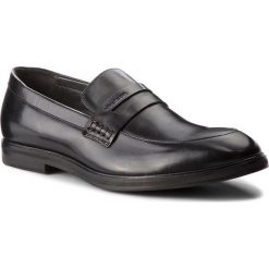 Półbuty STRELLSON - New Harley 4010002497 Black 900. Czarne buty wizytowe męskie Strellson, z materiału, bez zapięcia. W wyprzedaży za 359.00 zł.