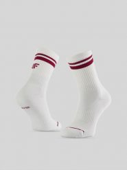4F Skarpetki tenisowe długie (2-pack) damskie - białe 39-42. Białe skarpetki damskie 4f, bez wzorów. Za 39.99 zł.
