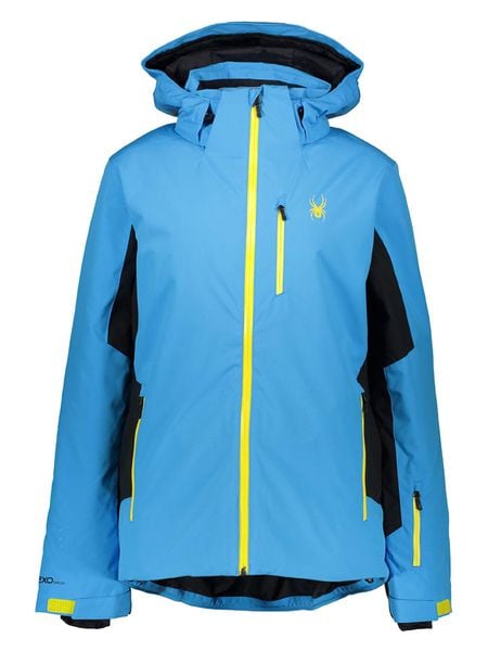SPYDER Kurtka narciarska "Vertex" w kolorze niebieskim rozmiar: XL. Niebieskie kurtki narciarskie i snowboardowe damskie Spyder, xl, bez wzorów, bez kaptura, narciarskie. Za 854.55 zł.