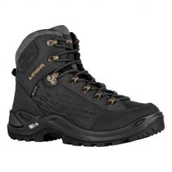 Buty trekkingowe damskie Lowa Renegade Warm Mid Gtx. Czarne obuwie trekkingowe damskie Lowa. Za 1,175.00 zł.