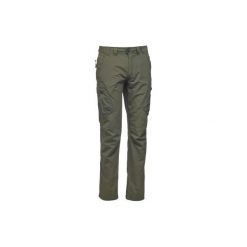 Spodnie turystyczne SH500 Warm męskie. Brązowe spodnie materiałowe męskie QUECHUA, bez wzorów, z materiału. Za 129.99 zł.