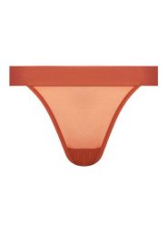 DKNY Figi klasyczne DK8945 Brązowy. Brązowe figi damskie DKNY, s, bez wzorów, z syntetyku. Za 79.99 zł.