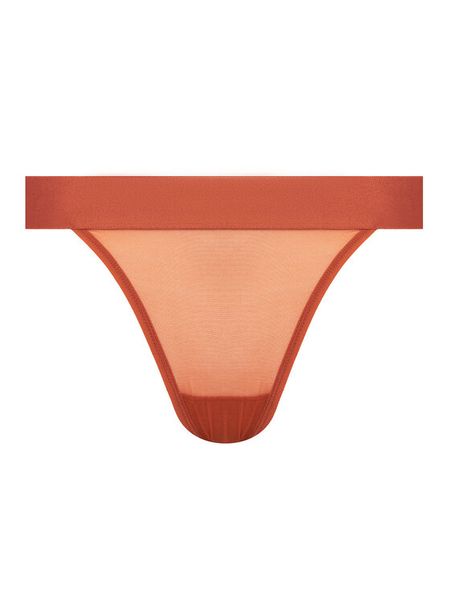 DKNY Figi klasyczne DK8945 Brązowy. Brązowe figi damskie DKNY, s, bez wzorów, z syntetyku. Za 59.99 zł.