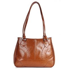 Torebka skórzana damska DAN-A T93 camel. Brązowe torebki klasyczne damskie DAN-A, bez wzorów, ze skóry, bez dodatków. Za 349.99 zł.
