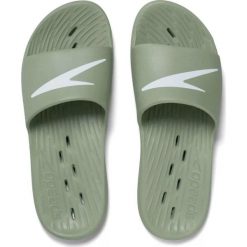 Klapki basenowe męskie Speedo Slides Au. Zielone klapki i japonki męskie Speedo. Za 162.64 zł.