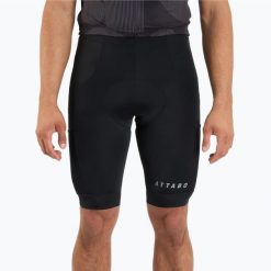 Spodenki rowerowe męskie ATTABO Kiro. Czarne szorty męskie ATTABO, bez wzorów, sportowe. Za 109.99 zł.