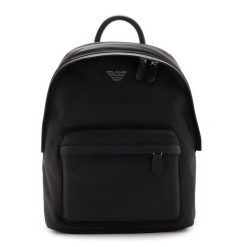 Emporio Armani Plecak Emporio Armani czarny - poliester Plecaki 1 ct Męskie. Czarne plecaki męskie Emporio Armani, bez wzorów, z materiału. Za 758.99 zł.