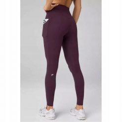 FABLETICS Damskie Legginsy Sportowe Wysoki Stan Oasis PureLuxe. Czerwone legginsy damskie FABLETICS, l, bez wzorów, z elastanu. Za 299.99 zł.