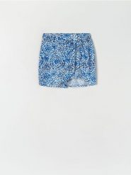 Szorty z wiązaniem - wielobarwny. Szorty damskie Sinsay, bez wzorów, ze skóry. W wyprzedaży za 25.99 zł.