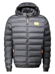 Canadian Peak Kurtka zimowa "Boomboomeak" w kolorze czarnym rozmiar: M. Czarne kurtki męskie Canadian Peak, na zimę, m, bez wzorów, bez kaptura. Za 173.99 zł.