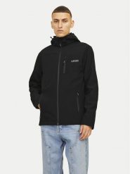 Jack & Jones Kurtka przejściowa Talor 12259615 Czarny Regular Fit. Czarne kurtki męskie Jack & Jones, l, bez wzorów, z syntetyku, bez kaptura. Za 169.99 zł.