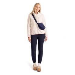 Trespass Tourley - damska kurtka polarowa Soft Stone. Brązowe kurtki damskie Trespass, m, z aplikacjami, z polaru, bez kaptura. Za 218.99 zł.