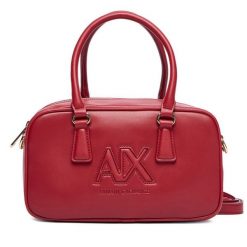 Torebka Armani Exchange. Czerwone torebki klasyczne damskie Armani Exchange, bez wzorów, bez dodatków. Za 569.99 zł.