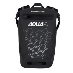Plecak Motofalse Oxford Aqua V 12. Czarne plecaki męskie OXFORD, bez wzorów, z meshu. Za 410.00 zł.