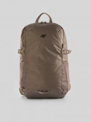 4F Plecak miejski (22 L) z kieszenią na laptop - beżowy Uniwersalny. Brązowe plecaki damskie 4f, bez wzorów, biznesowe. Za 199.99 zł.