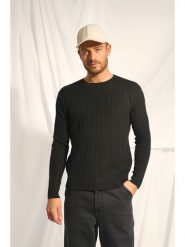 Just Cashmere Kaszmirowy sweter "Darri" w kolorze czarnym rozmiar: M. Czarne swetry męskie Just Cashmere, m, bez wzorów, z kaszmiru, bez kołnierzyka. Za 630.99 zł.