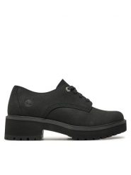 Timberland Oxfordy Carnaby Cool Oxford TB0A5W5C0151 Czarny. Czarne półbuty damskie Timberland, bez wzorów, ze skóry, bez obcasa. Za 339.99 zł.