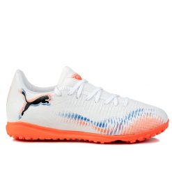 Buty sportowe piłkarskie turfy Puma FUTURE 8 PLAY TT. Białe obuwie do biegania damskie Puma. Za 109.00 zł.