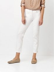 Toni Dżinsy - Slim fit - w kolorze białym rozmiar: W36. Białe jeansy damskie Toni, z podwyższonym stanem. Za 152.99 zł.