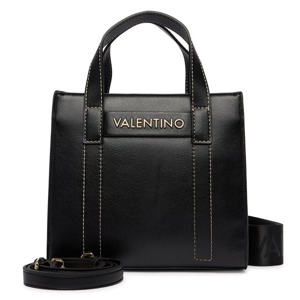 Torebka Valentino. Czarne torebki klasyczne damskie Valentino, bez wzorów, bez dodatków. Za 619.99 zł.