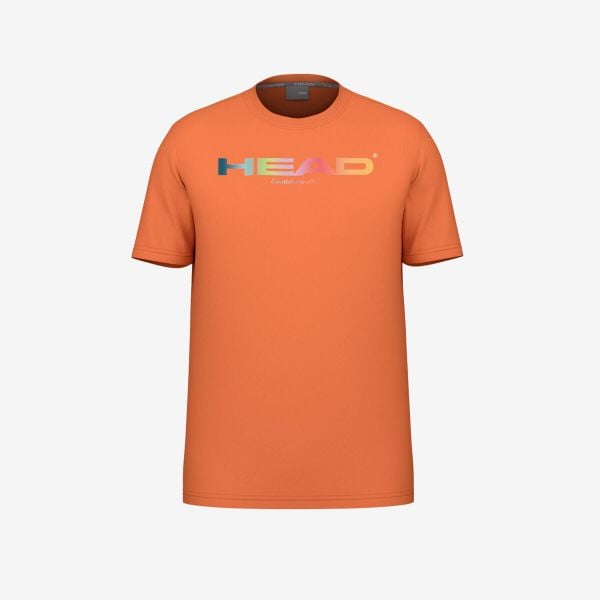 RAINBOW T-Shirt Men. Brązowe t-shirty męskie HEAD, m, bez wzorów, bez kołnierzyka. W wyprzedaży za 153.00 zł.