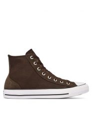 Converse Trampki Chuck Taylor All Star Suede Trim A19201C Brązowy ciemny. Brązowe trampki i tenisówki męskie Converse, bez wzorów, z materiału, bez zapięcia. Za 349.99 zł.