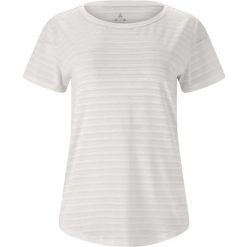 Damska koszulka w paski Whistler Skylon. Białe bluzki damskie WHISTLER, bez kołnierzyka, bez ramiączek. Za 168.50 zł.
