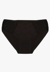 Czarne Gładkie Majtki Figi z Bawełny Venessila. Czarne figi damskie Born2be, l, bez wzorów, z bawełny. Za 9.99 zł.